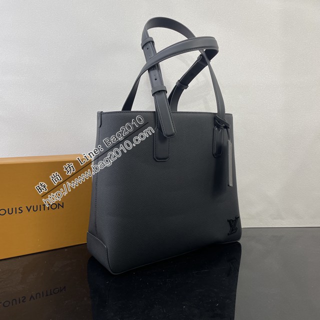 LV路易威登2023专柜新款M22481 Tote Aerogram公文手袋 男士商务简约Fastline手提包 ydh5451